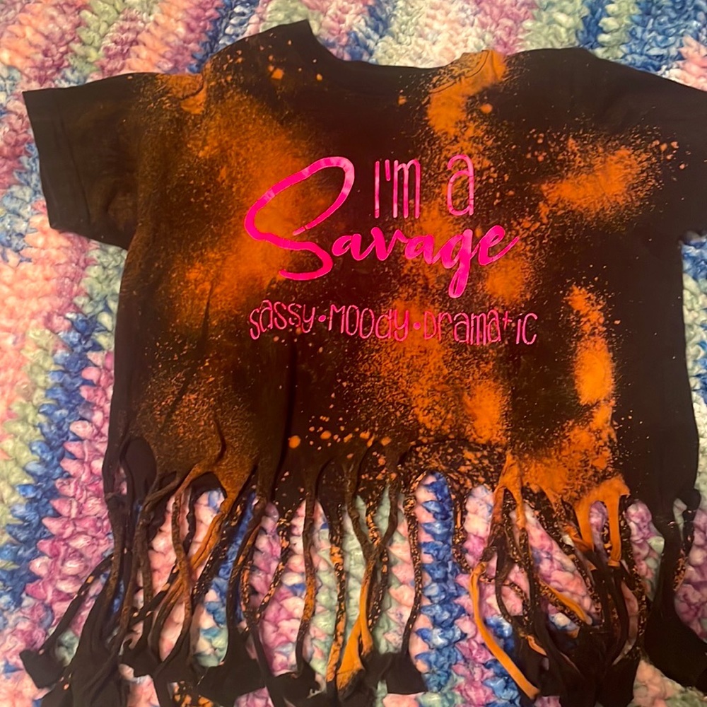 Fringed shirt